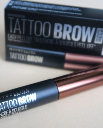 Maybelline brow tattoo