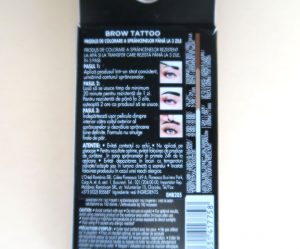 Maybelline brow tattoo instructiuni